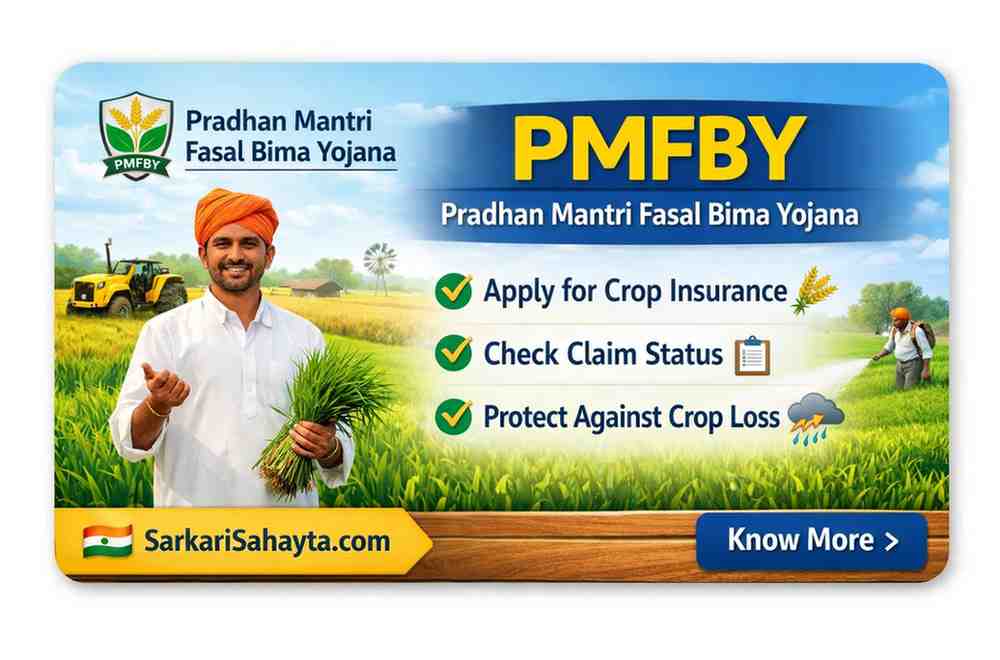 Pradhan Mantri Fasal Bima Yojana crop insurance