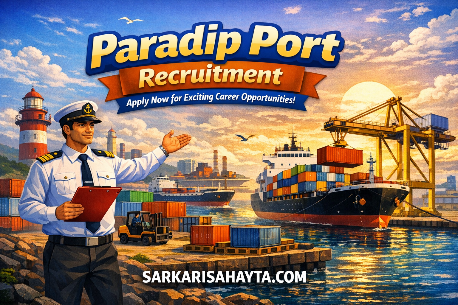  Paradip Port Authority Traffic Manager HoD Recruitment 2026  Apply Online
