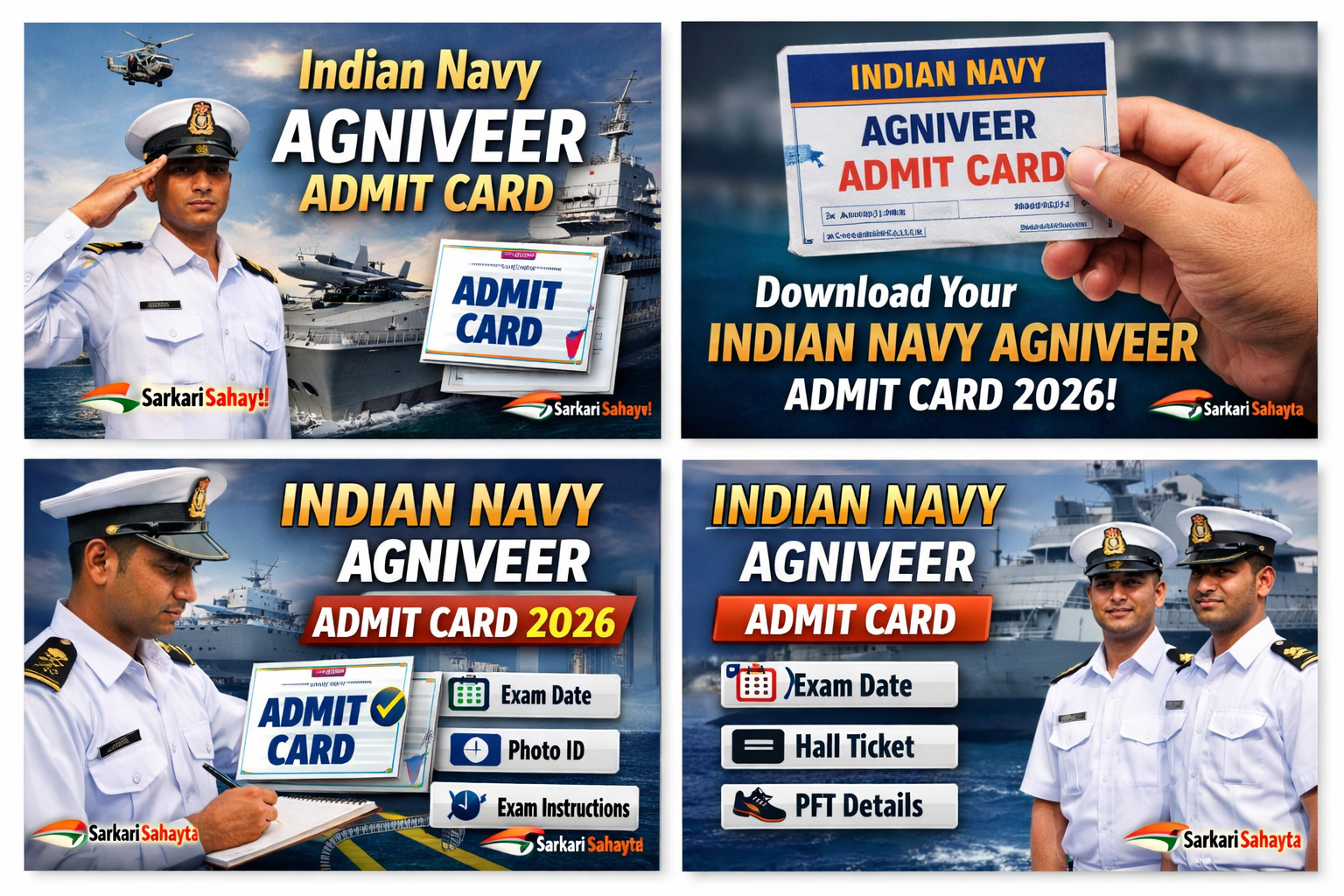  Indian Navy Agniveer SSRMR Admit Card 2026  Download  Exam Guide 
