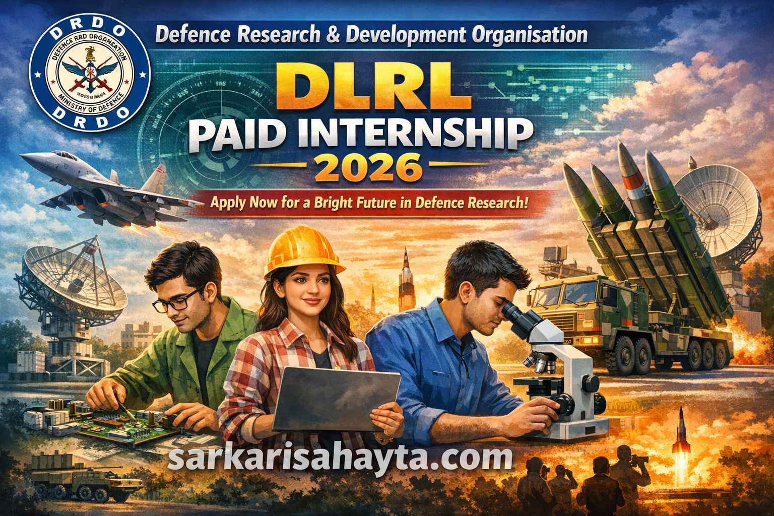  DRDO DLRL Paid Internship 2026  Complete Guide