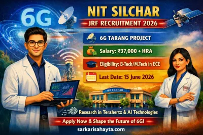 NIT Silchar JRF Recruitment 2026 – Apply for 6G Research Project TARANG