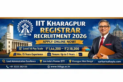IIT Kharagpur Recruitment 2026 – Registrar Post Advertisement