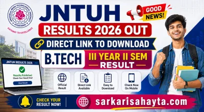 JNTUH Results 2026 Out – Direct Link to Download B.Tech III Year II Sem Result