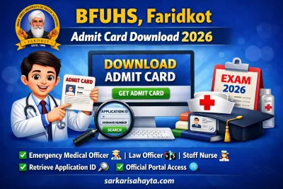 Baba Farid University of Health Sciences (BFUHS), Faridkot – Admit Card & Application ID Retrieval 2026
