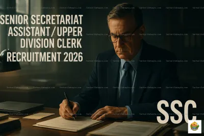 SSC Limited Departmental Competitive Examination 2025 – Senior Secretariat Assistant / Upper Division Clerk