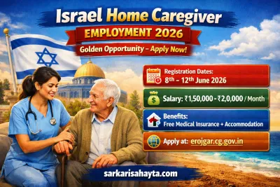 Israel Home Caregiver Employment 2026 – Golden Opportunity for Youth of District Sukma!