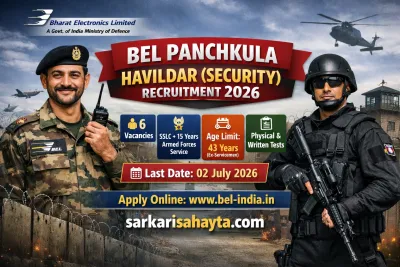 🛡️ BEL Panchkula Recruitment 2026 – Apply Online for Havildar (Security) Posts