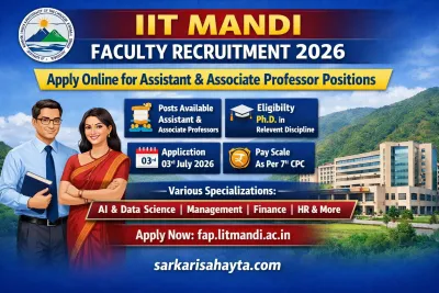 IIT Mandi Faculty Recruitment 2026: Apply Online for Assistant & Associate Professor Positions