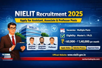 NIELIT Recruitment 2025: Apply for Assistant, Associate & Professor Posts | Eligibility & Salary