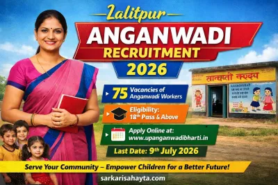 UP Lalitpur Anganwadi Recruitment 2026: Apply Online for 75 Worker Posts | Eligibility & Last Date