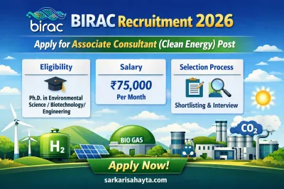 BIRAC Recruitment 2026: Apply for Associate Consultant (Clean Energy) Post | Eligibility, Salary & Selection Process