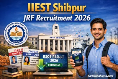 ⚡ IIEST Shibpur JRF Recruitment 2026 – Apply for Junior Research Fellow Post