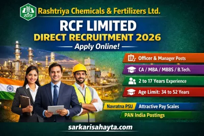 🧪 RCF Recruitment 2026 – Apply Online for Various Posts