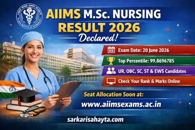 🩺 AIIMS M.Sc Nursing Result 2026 Released for August Session