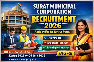 Surat Municipal Corporation Recruitment 2026 – Apply Online for Director, Engineers & Swimming Pool Instructor Posts
