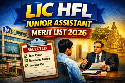 LIC HFL Junior Assistant Merit List 2026 – Interview Schedule & Roll Numbers Released