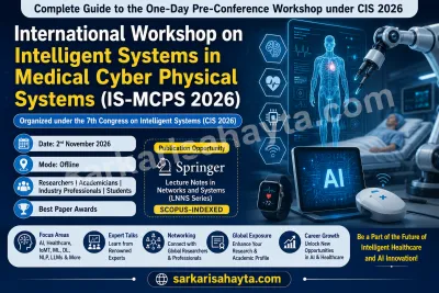 🤖 International Workshop on Intelligent Systems in Medical Cyber Physical Systems (IS-MCPS 2026): Complete Guide to the One-Day Pre-Conference Workshop under CIS 2026
