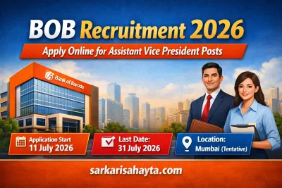 BOB Recruitment 2026 – Apply Online for Assistant Vice President Posts