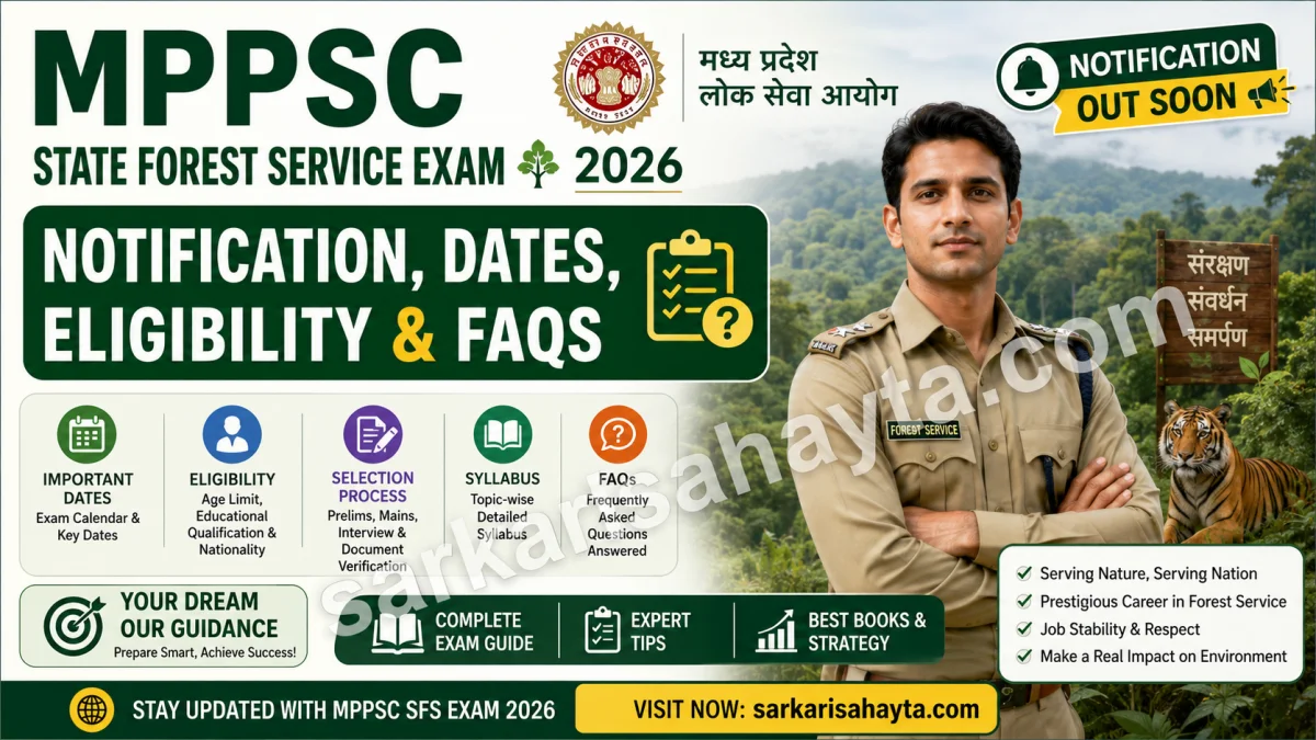 MPPSC State Forest Service Exam 2026 – Notification, Dates, Eligibility & FAQs