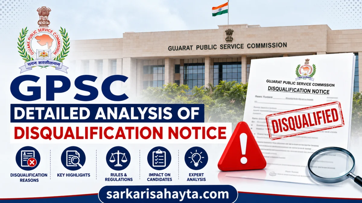 GPSC Disqualification Notice 2029 – Detailed English Article with FAQs and Q&A Analysis
