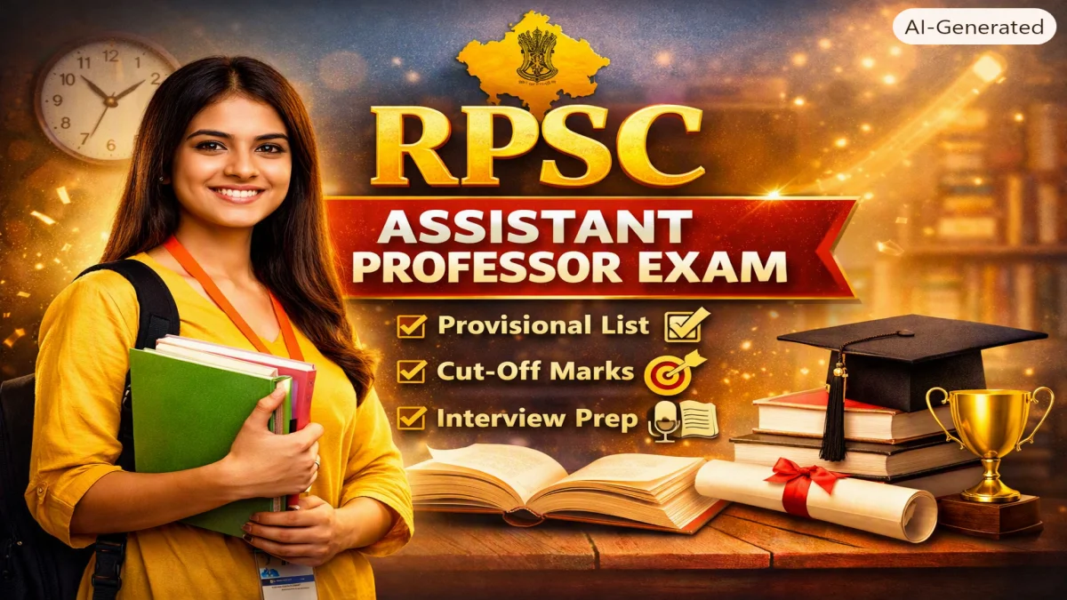 RPSC Assistant Professor (English) Exam 2025 – Provisional Interview List, Cut-Off Marks & FAQs