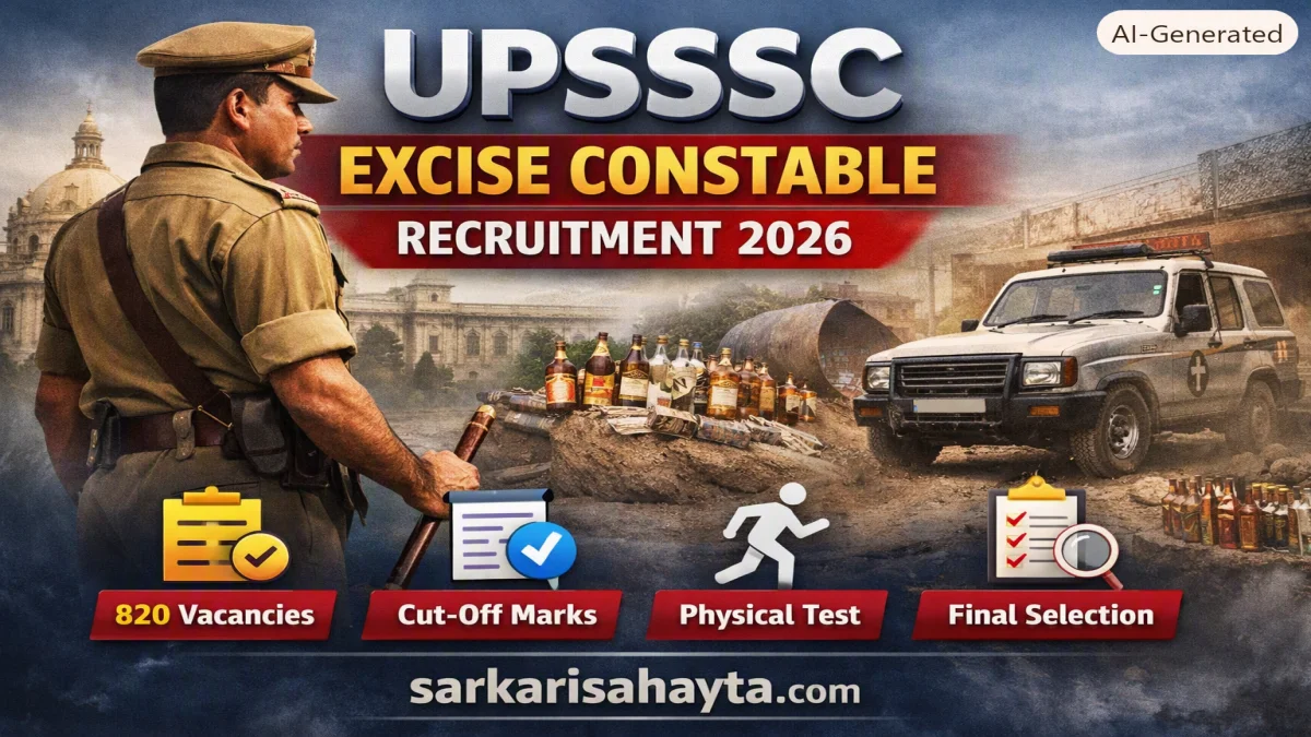 UPSSSC Excise Constable Recruitment 2026 – Vacancy, Cut-Offs, Results & Selection Process