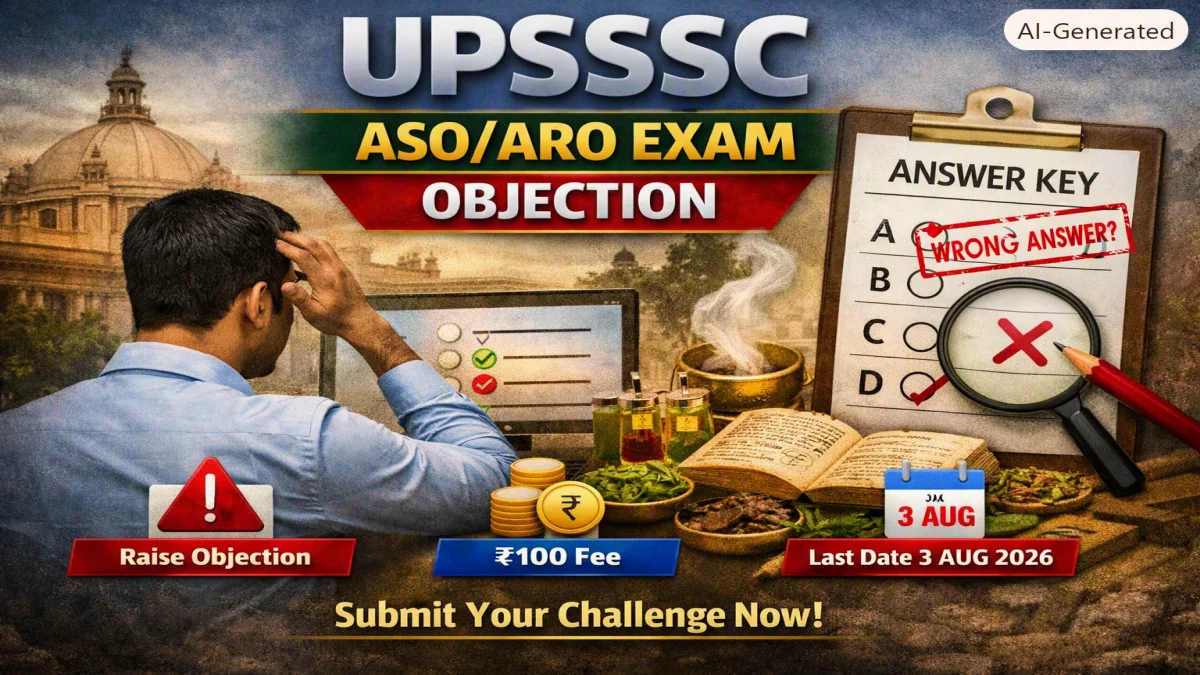 UPSSSC ASO/ARO (Statistics) Exam 2026 – Provisional Answer Key, Objection Process & Last Date
