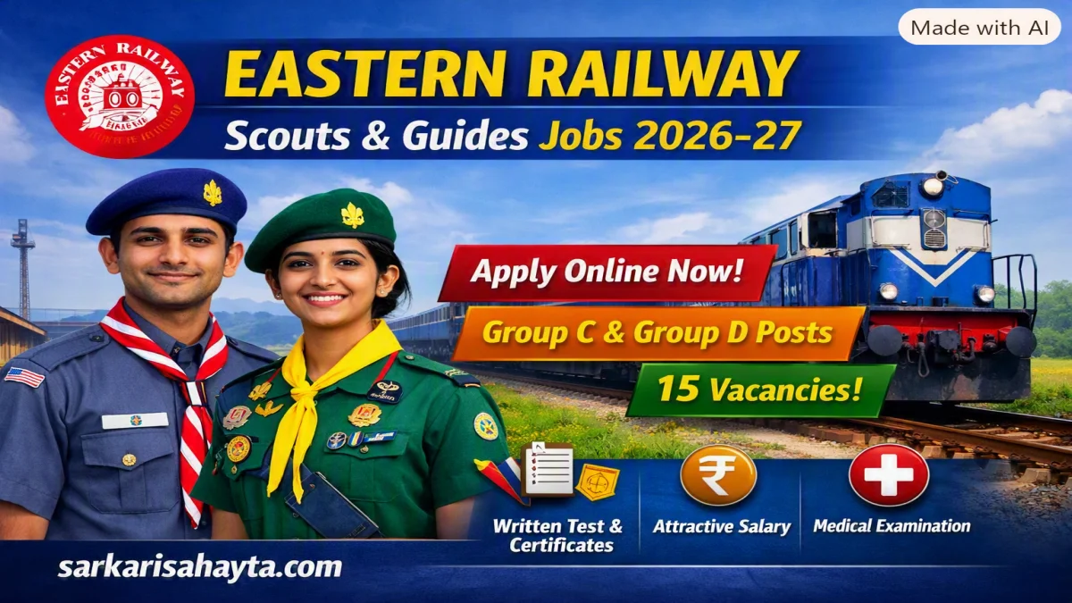 Eastern Railway Scouts & Guides Quota Recruitment 2026‑27 – Apply Online for Group C & D Posts