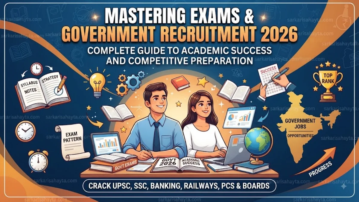 Mastering Exams & Government Recruitment 2026: Complete Guide to Academic Success and Competitive Preparation