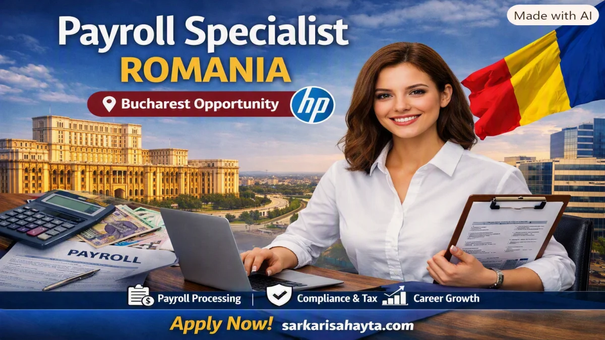 HP Payroll Specialist Recruitment 2026 – Romania (Bucharest)