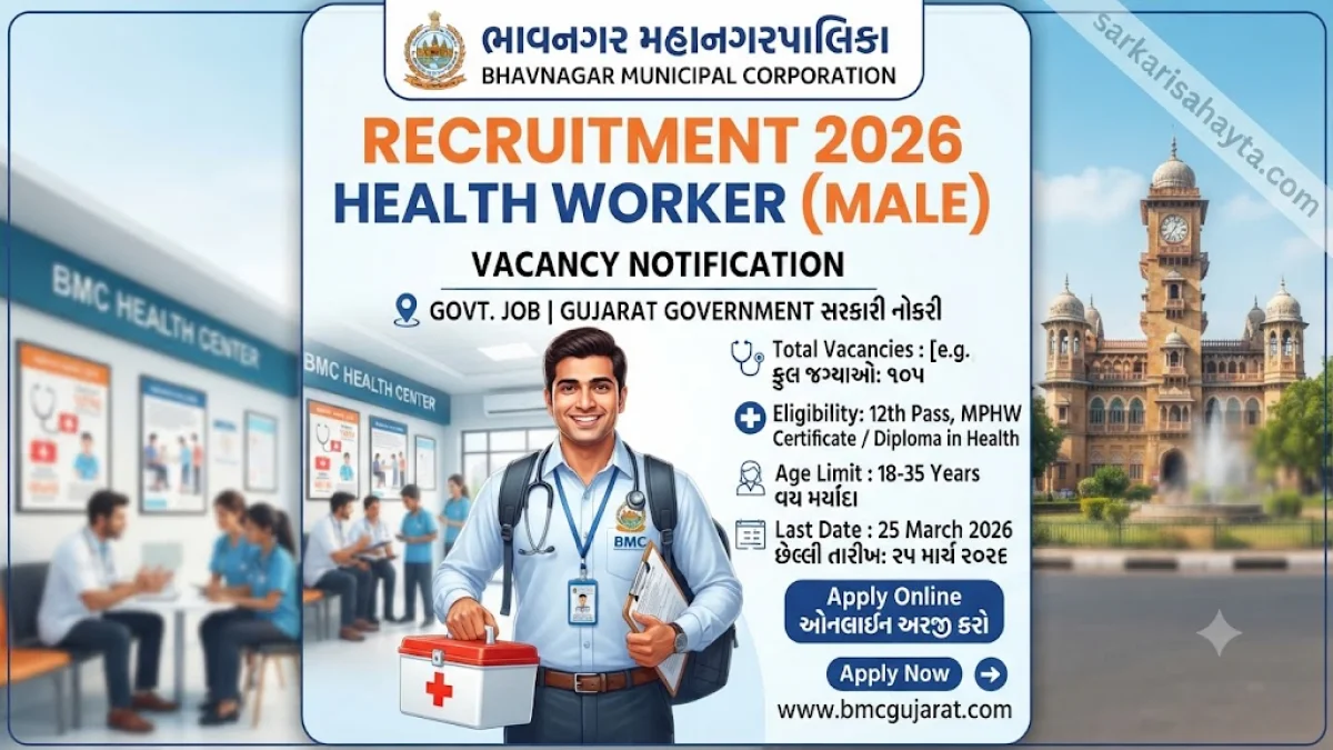 BMC Health Worker Recruitment 2026 – Apply Online for 75 Posts
