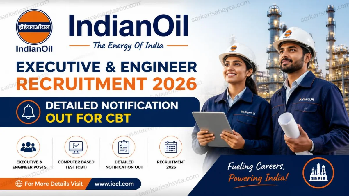 IndianOil Executive and Engineer Recruitment 2026: Detailed Notification Out for CBT