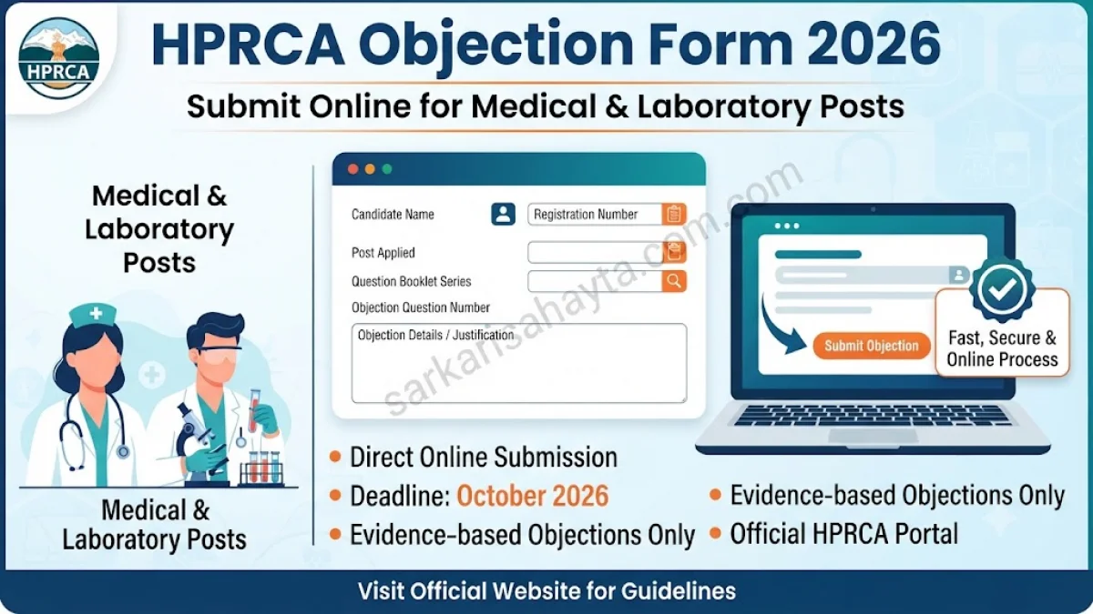 HPRCA Objection Form 2026 – Submit Online for Medical & Laboratory Posts