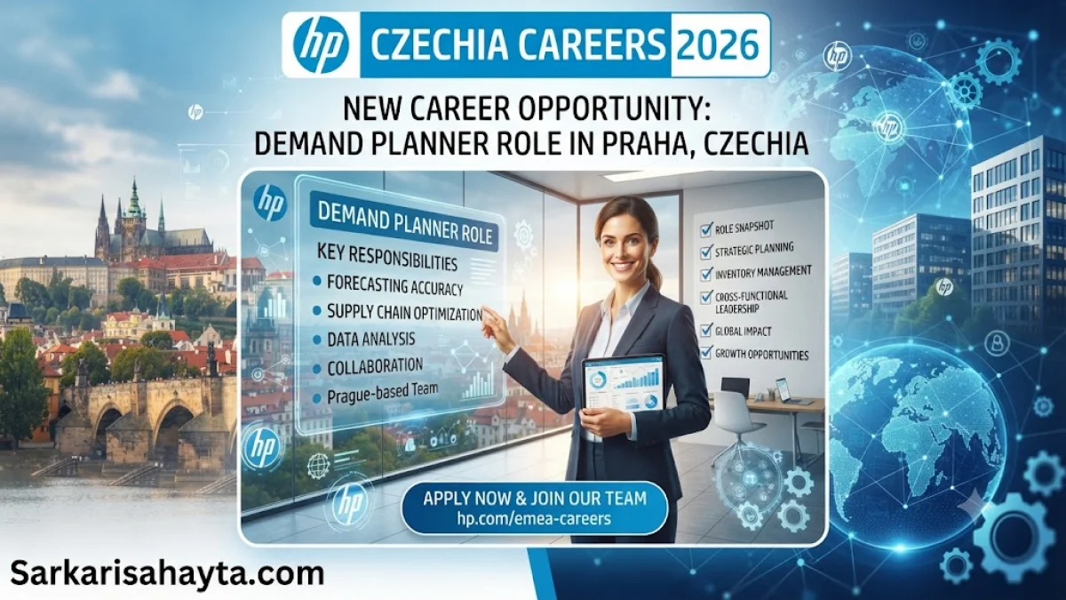 HP Czechia Careers 2026: Demand Planner Role in Praha