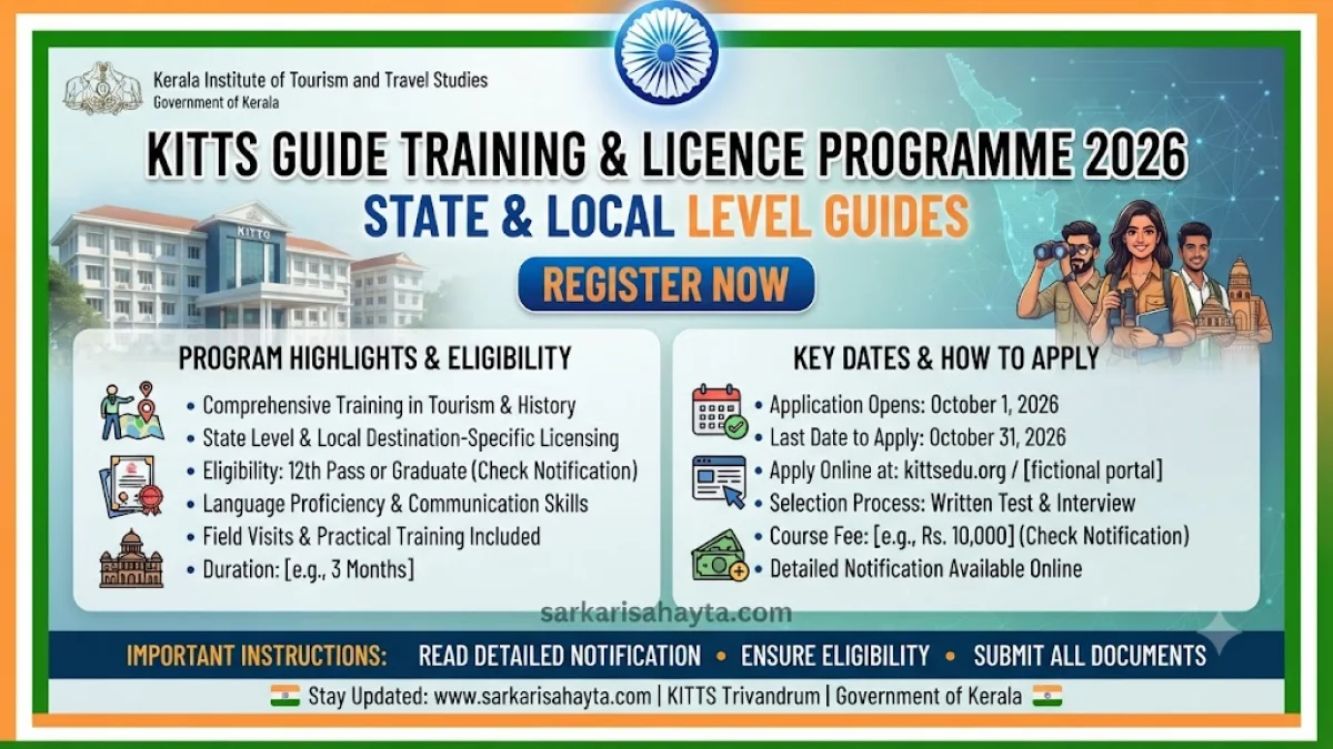 🌐 KITTS Guide Training & Licence Programme 2026 – State & Local Level Guides